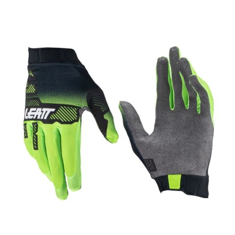LEATT RĘKAWICE MOTO 1.5 GRIPR GLOVE LIME KOLOR CZARNY/ŻÓŁTY FLUO ROZMIAR L LEATT