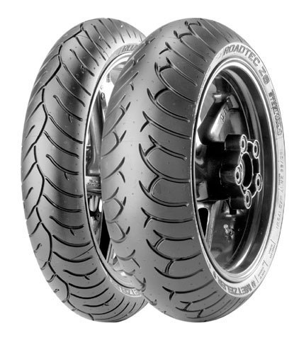 METZELER KOMPLET OPON (1448100/25) 120/70ZR17 ROADTEC Z6 (58W) TL M/C PRZÓD DOT 2025 + (1448700/25) 160/60ZR17 ROADTEC Z6 (69W)  METZELER