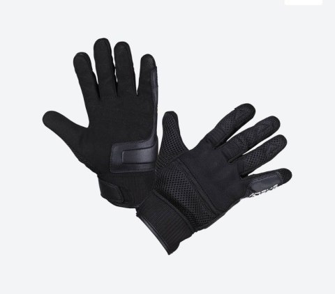 MODEKA RĘKAWICE TEKSTYLNE JANTO AIR KOLOR CZARNY ROZMIAR 8 MODEKA