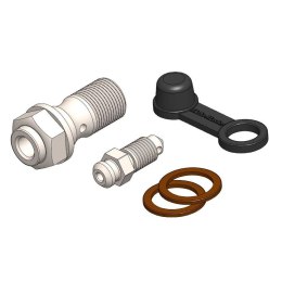 MOTO-MASTER ŚRUBA KRÓTKA + ODPOWIETRZNIK DO ZACISKU HAMULCOWEGO KTM/HUSQVARNA/GASGAS BREMBO/MAGURA (M10X1,0) MOTO-MASTER