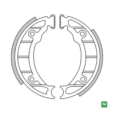 NEWFREN WYPRZEDAŻ SZCZĘKI HAMULCOWE PIAGGIO ZIP 50 92-93, FREE 50 (104X20MM) NEWFREN