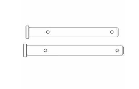 SBS WIESZAKI (TRZPIENIE) KLOCKÓW HAMULCOWYCH PRZÓD / TYŁ KAWASAKI KTM / HUSQVARNA - ZESTAW 2 SZTUKI SBS