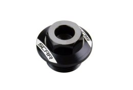 SCAR RACING ŚRUBA GÓRNEJ PÓŁKI ZAWIESZENIA KTM SX/SXF/EXC/EXCF '03-, HUSQVARNA, GASGAS, HUSABERG KOLOR CZARNY SCAR