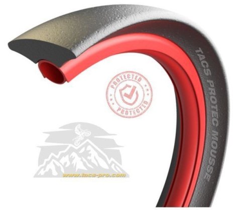 TACS PROTEC MOUSSE WKŁADKA OCHRONNA POD TUBLISS 21 CALI PRZÓD MEDIUM TACS RACING