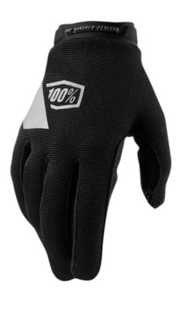 100 PROCENT RĘKAWICE DAMSKIE CROSS/ENDURO RIDECAMP WOMEN BLACK KOLOR CZARNY ROZMIAR S 100 PROCENT