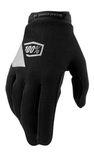 100 PROCENT RĘKAWICE DAMSKIE CROSS/ENDURO RIDECAMP WOMEN BLACK KOLOR CZARNY ROZMIAR S 100 PROCENT