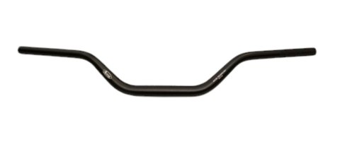 ACCEL KIEROWNICA ALUMINIOWA 28,6 MM TAPER MX MINI CROSS (50-85 CCM) WYSOKA (7075-T6) ERGAL KOLOR CZARNY (SZER. 732MM, WYS. 100MM ACCEL