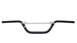 ACCEL KIEROWNICA ALUMINIOWA Z POPRZECZKĄ PIT BIKE 'L' KOLOR CZARNY (SZER. 734MM, WYS. 171MM) ACCEL