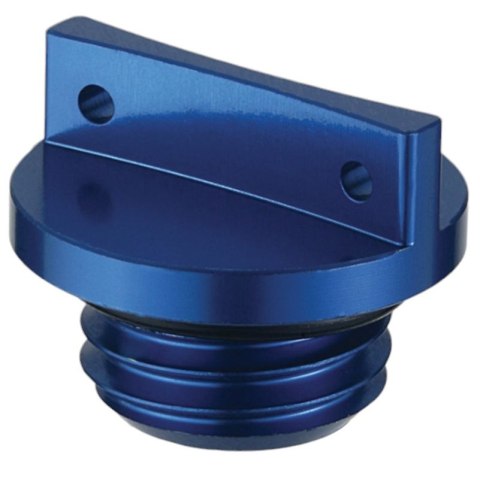 ACCEL KOREK WLEWU OLEJU YAMAHA YZF 250/450 '03-'18, YZ 125/250 '99-'18 KOLOR NIEBIESKI (GWINT M20X2,5) ACCEL