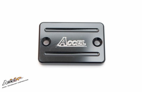 ACCEL POKRYWA POMPY HAMULCOWEJ PRZÓD HONDA STREET KOLOR CZARNY - PROMOCJA ACCEL