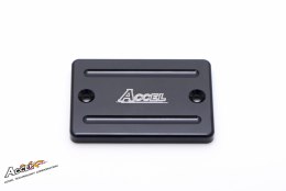 ACCEL POKRYWA POMPY HAMULCOWEJ PRZÓD KAWASAKI STREET KOLOR CZARNY - PROMOCJA ACCEL
