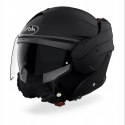 AIROH WYPRZEDAŻ KASK SZCZĘKOWY (FLIP UP) MATHISSE 3 KOLOR CZARNY MAT ROZMIAR M (SZCZĘKA DO TYŁU) AIROH
