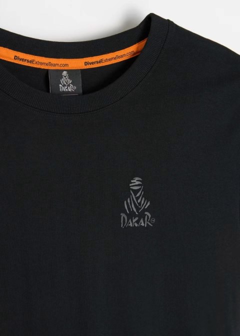 DIVERSE 2026 EXTREME TEAM - DAKAR RALLY KOSZULKA (T-SHIRT) DKR LOGO SM 256 KOLOR CZARNY S DAKAR RALLY