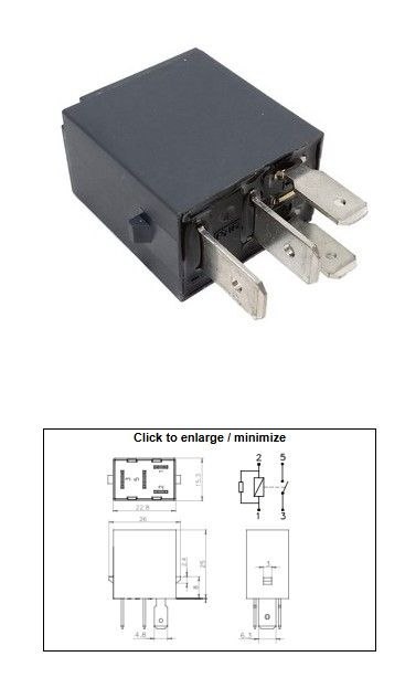 DZE PRZEKAŹNIK (RELEY,POWER) HONDA; HUSQVARNA; KTM DZE ELEKTRYKA
