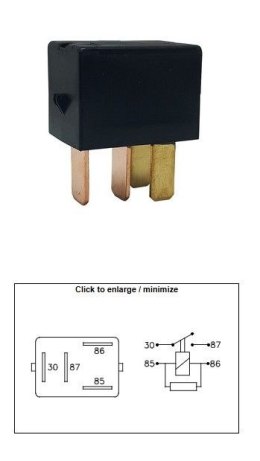 DZE PRZEKAŹNIK (RELEY,POWER) HONDA; HUSQVARNA; KTM DZE ELEKTRYKA