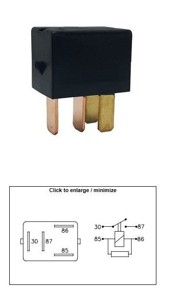 DZE PRZEKAŹNIK (RELEY,POWER) HONDA; HUSQVARNA; KTM DZE ELEKTRYKA