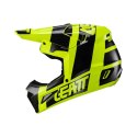 LEATT KASK MOTO 3.5 V24 (+GOGLE VELOCITY 4.5 GRATIS) HELMET KIT CITRUS KOLOR CZARNY/ŻÓŁTY FLUO ROZMIAR L (59-60 cm) LEATT