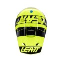 LEATT KASK MOTO 3.5 V24 (+GOGLE VELOCITY 4.5 GRATIS) HELMET KIT CITRUS KOLOR CZARNY/ŻÓŁTY FLUO ROZMIAR L (59-60 cm) LEATT