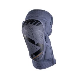 LEATT NAKOLANNIKI OCHRANIACZE KOLAN 3DF 5.0 ZIP KNEE GUARD FLINT KOLOR SZARY ROZMIAR L/XL LEATT