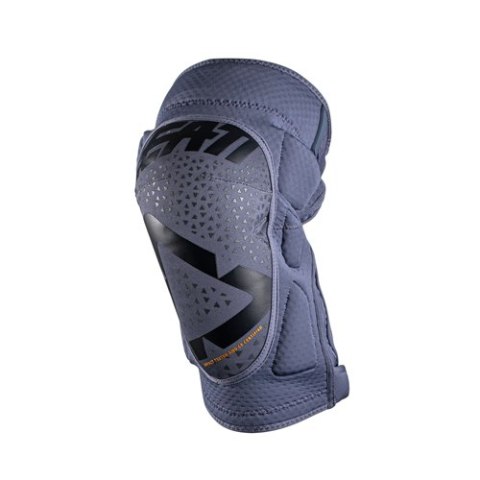 LEATT NAKOLANNIKI OCHRANIACZE KOLAN 3DF 5.0 ZIP KNEE GUARD FLINT KOLOR SZARY ROZMIAR L/XL LEATT