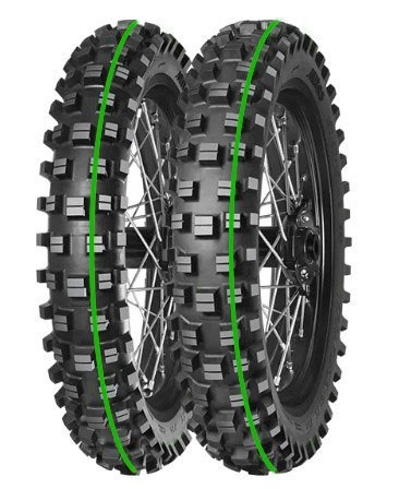 MITAS OPONA 120/90-18 TERRA FORCE-EX XT-754 SUPER LIGHT 65M TT TYŁ (ZIELONY PASEK) DOT 01/2025 (460102) (zamiennik:70000224) MITAS