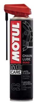 MOTUL CHAIN CARE KIT ZESTAW DO CZYSZCZENIA ŁAŃCUCHA (SPRAY C1+SPRAY C2+SZCZOTKA) MOTUL