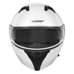 NOX PROMOCJA KASK SZCZĘKOWY (FLIP-UP) Z BLENDĄ N966 KOLOR BIAŁY POŁYSK ROZMIAR M NOX
