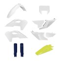 POLISPORT KOMPLET PLASTIKÓW (FULL KIT) HUSQVARNA TE/FE TPI '24-'25 W ZESTAWIE OSŁONA LAMPY PRZEDNIEJ I OSŁONY AMORTYZATORÓW KOLO POLISPORT
