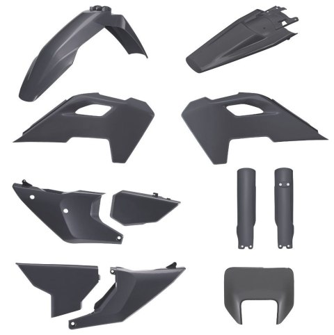 POLISPORT KOMPLET PLASTIKÓW (FULL KIT) HUSQVARNA TE/FE TPI '24-'25 W ZESTAWIE OSŁONA LAMPY PRZEDNIEJ I OSŁONY AMORTYZATORÓW KOLO POLISPORT