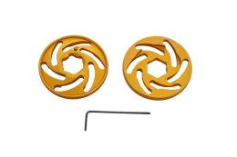 ZIPSER POKRĘTŁO REGULACJI SPRĘŻYN PRZEDNIEGO ZAWIESZENIA (ZŁOTY) - WYPRZEDAŻ ZIPSER