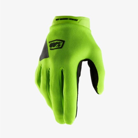 100 PROCENT RĘKAWICE CROSS/ENDURO RIDECAMP GLOVES FLUO YELLOW KOLOR ŻÓŁTY FLUO/CZARNY ROZMIAR 2XL 100 PROCENT