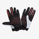 100 PROCENT RĘKAWICE CROSS/ENDURO/MTB GEOMATIC GLOVES GREY/RACER RED KOLOR SZARY/CZERWONY ROZMIAR S 100 PROCENT