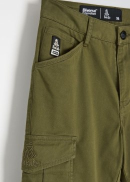 DIVERSE 2026 EXTREME TEAM - DAKAR RALLY SPODNIE DKR CARGOL 256 KOLOR KHAKI (ZIELONY) 38 DAKAR RALLY