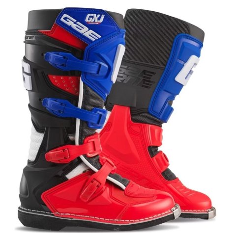 GAERNE BUTY CROSS/ENDURO JUNIOR/KID/DZIECIĘCE MODEL GX-J WHITE/RED/PURPLE KOLOR BIAŁY/CZERWONY/FIOLETOWY ROZMIAR 39 GAERNE