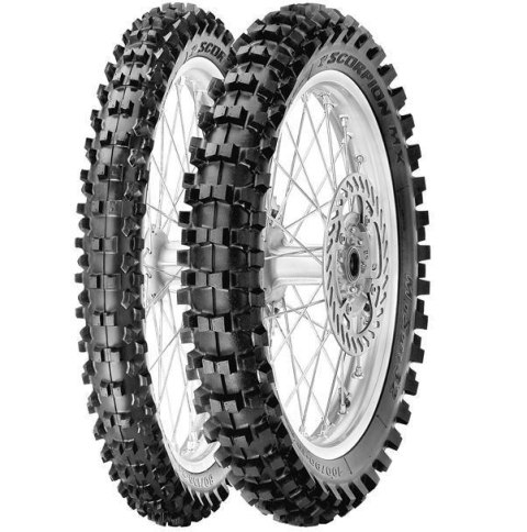 PIRELLI OPONA 2.75-10 SCORPION MX32 MID SOFT NHS 37J TT TYŁ DOT 26/2025 PIRELLI