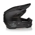 6D HELMETS KASK CROSS/ENDURO MODEL ATR-3 SOLID GLOSS BLACK FIM KOLOR CZARNY/SZARY ROZMIAR XL 6D HELMETS