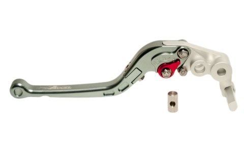 ACCEL DŹWIGNIA (KLAMKA NIEŁAMKA) HAMULCA HONDA CBR 600 RR '07-13,CBR 1000 RR '04-13,CB 1000R '08-09 KOLOR SZARY (DHH01SA) (AFBL- ACCEL