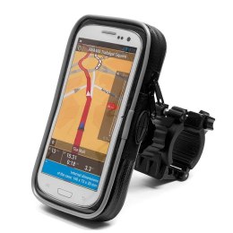BIKETEC WYPRZEDAZ ETUI WODOODPORNE Z UCHWYTEM NA KIEROWNICĘ EXTREME® OBROTOWE 360 NA TELEFON / SMARTFON / NAWIGACJĘ MOTO/ROWER T BIKETEC