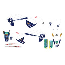 BLACKBIRD KOMPLET NAKLEJEK (OKLEIN) HUSQVARNA FC/TC '16-'18, TE/FE '17-'19 REPLICA FACTORY HUSQVARNA BLACKBIRD
