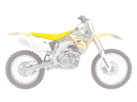 BLACKBIRD WYPRZEDAŻ POKROWIEC / POSZYCIE NA SIEDZENIE SUZUKI RMZ 450 '05-'07 PYRAMID (PMD) KOLOR ŻOŁTY BLACKBIRD