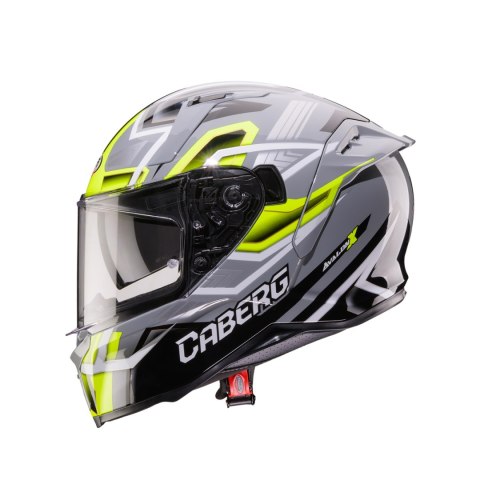 CABERG 2026 KASK INTEGRALNY Z BLENDĄ MODEL AVALON X BRAMA KOLOR CZARNY/ŻÓŁTY FLUO/SZARY ROZMIAR M CABERG