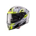 CABERG 2026 KASK INTEGRALNY Z BLENDĄ MODEL AVALON X BRAMA KOLOR CZARNY/ŻÓŁTY FLUO/SZARY ROZMIAR M CABERG
