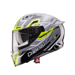 CABERG 2026 KASK INTEGRALNY Z BLENDĄ MODEL AVALON X BRAMA KOLOR CZARNY/ŻÓŁTY FLUO/SZARY ROZMIAR S CABERG