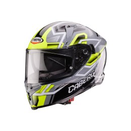 CABERG 2026 KASK INTEGRALNY Z BLENDĄ MODEL AVALON X BRAMA KOLOR CZARNY/ŻÓŁTY FLUO/SZARY ROZMIAR S CABERG