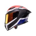 CABERG 2026 KASK INTEGRALNY Z BLENDĄ MODEL DRIFT EVO II CARBON CBR KOLOR CZARNY/NIEBIESKI/CZERWONY MAT ROZMIAR L CABERG