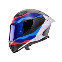 CABERG 2026 KASK INTEGRALNY Z BLENDĄ MODEL DRIFT EVO II CARBON MSPORT KOLOR CZARNY/NIEBIESKI/CZERWONY MAT ROZMIAR M CABERG