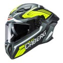 CABERG KASK INTEGRALNY Z BLENDĄ MODEL DRIFT EVO II JARAMA KOLOR CZARNY/SZARY/ŻÓŁTY FLUO MAT ROZMIAR XS (PINLOCK W ZESTAWIE) CABERG