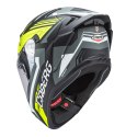 CABERG KASK INTEGRALNY Z BLENDĄ MODEL DRIFT EVO II JARAMA KOLOR CZARNY/SZARY/ŻÓŁTY FLUO MAT ROZMIAR XS (PINLOCK W ZESTAWIE) CABERG