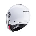 CABERG KASK OTWARTY JET Z BLENDĄ MODEL RIVIERA V4X SOLID KOLOR BIAŁY POŁYSK ROZMIAR XXS CABERG