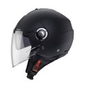CABERG KASK OTWARTY JET Z BLENDĄ MODEL RIVIERA V4X SOLID KOLOR CZARNY MAT ROZMIAR XXS CABERG